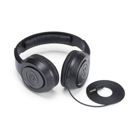 Samson - SR Wired Over-the-Ear Headphones - Black