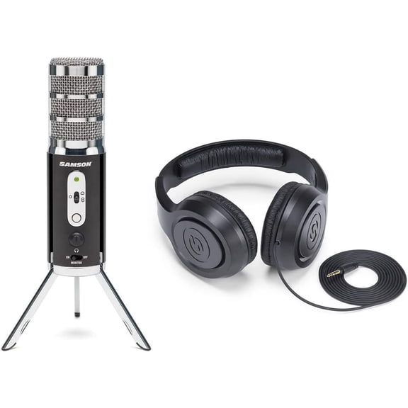 Samson Satellite IOS/USB Microphone With SR350 Headphones