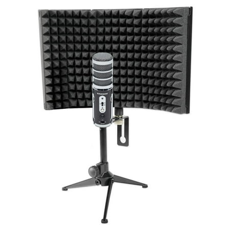 Samson Satellite Recording USB Microphone Computer Streaming Mic+Vocal Shield