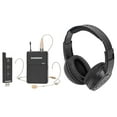 thumbnail image 1 of Samson Stage XPD2 Wireless Live Stream Podcast Broadcast Headset Mic+Headphones, 1 of 14