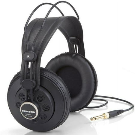 Samson - SR850 Professional Studio Reference Headphones - Black