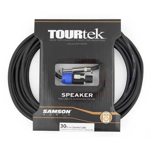 Samson Tourtek TST30 SpeakOn/6.35mm Audio Cable