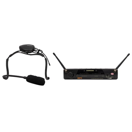 Samson Wireless Aerobics Headset Microphone For Workout, Yoga, Spin, Fitness