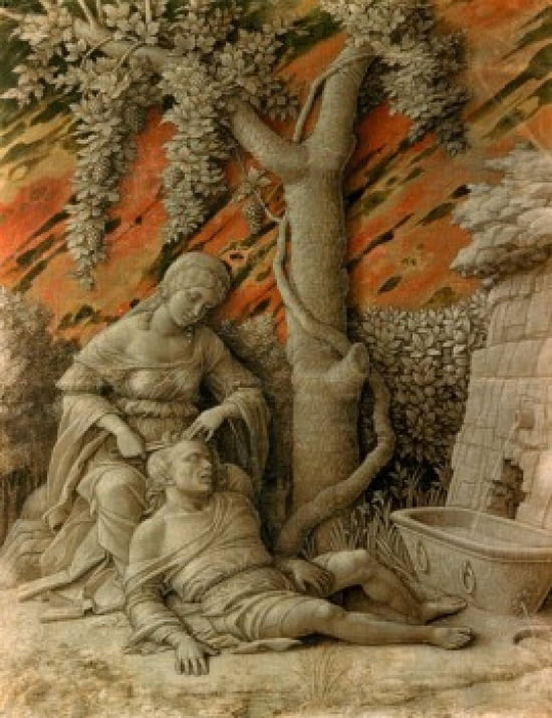Samson and Delilah Andrea Mantegna (1431-1506 Italian) Canvas Art - Andrea Mantegna (18 x 24)