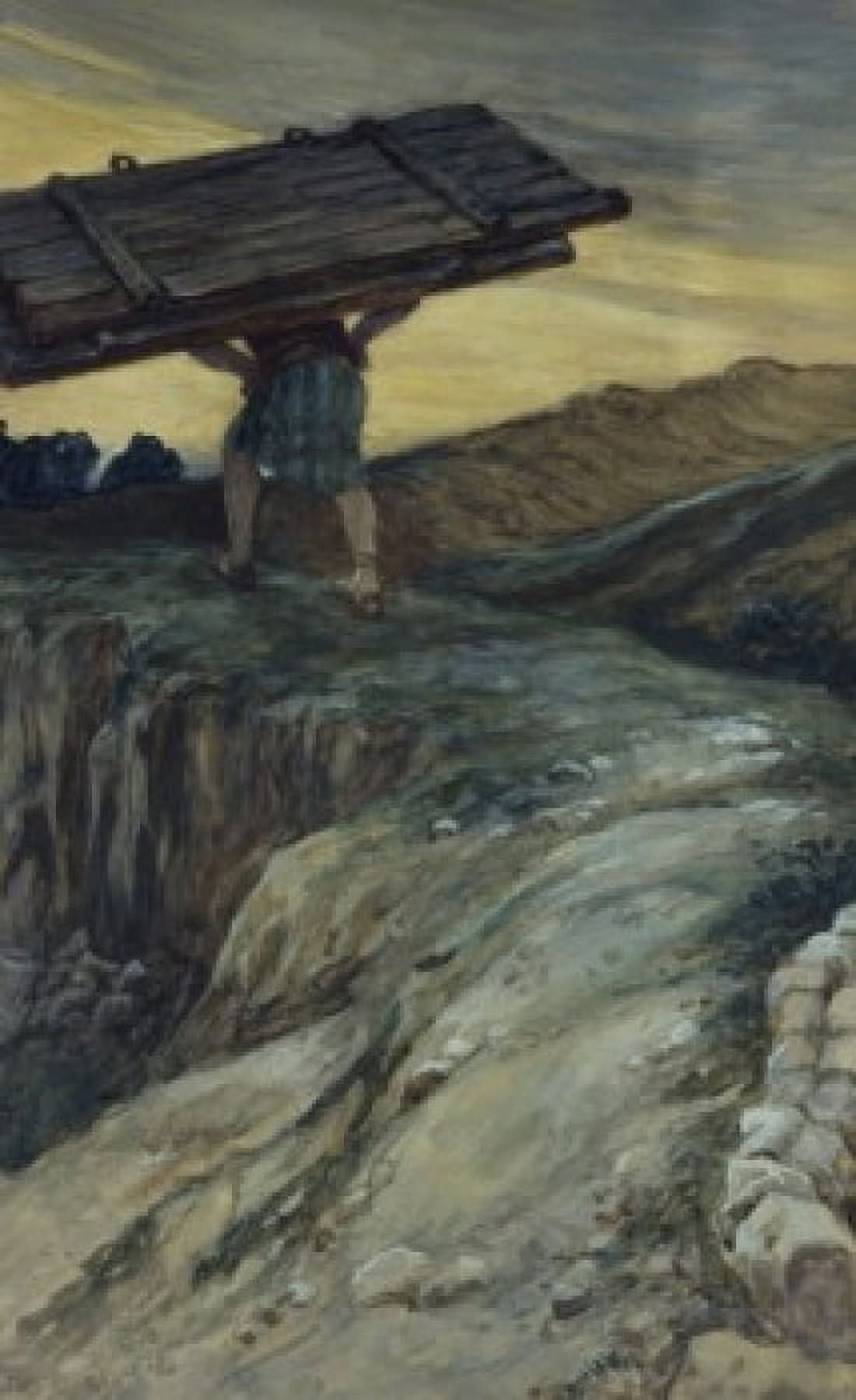 Samson and the Gates of Gaza James J Tissot (1836-1902 French) Jewish Museum New York Canvas Art - James Tissot (18 x 24)