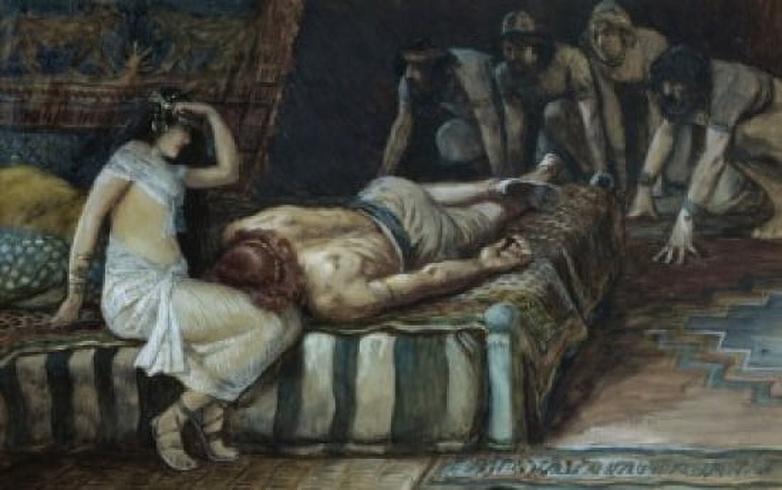 Samson is Made Prisoner James J Tissot (1836-1902French) Jewish Museum New York USA Canvas Art - James Tissot (24 x 36)