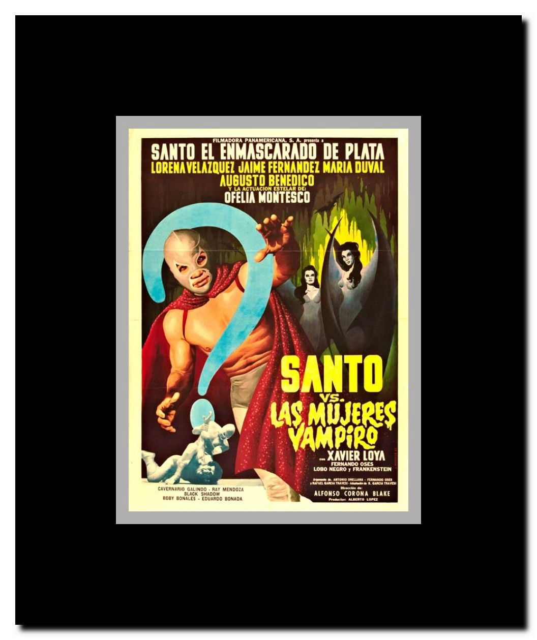 Samson vs. the Vampire Women Framed Movie Poster