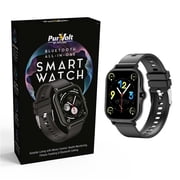 Samsonic Trading SW1 Pursonic All In One Bluetooth Smart Watch - Fitness Health Connectivity on Your Wrist - Black