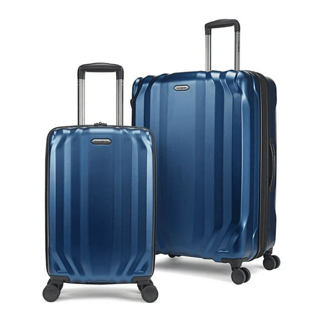 Samsonite 134852-1153 Volante Hardside Spinner Luggage 2-Piece Set blue