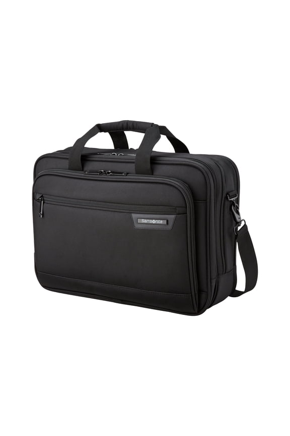 Classic Business 2.0 Carrying Case (Briefcase) for 15.6" Notebook, Smartphone, Pen, Business Card, Document, Accessories, Tablet PC, Black