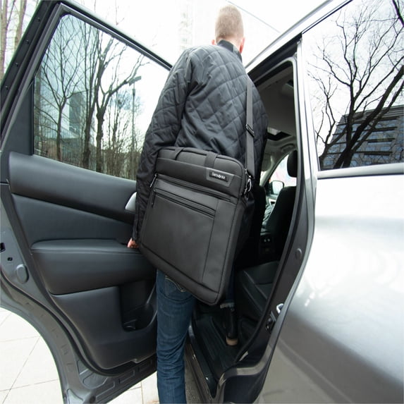 Samsonite Classic Business 2.0 Carrying Case (Briefcase) for 15.6" Notebook, Tablet, Black