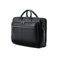 thumbnail image 1 of Samsonite Classic Leather Top Loading Briefcase Black (126039-1041), 1 of 2