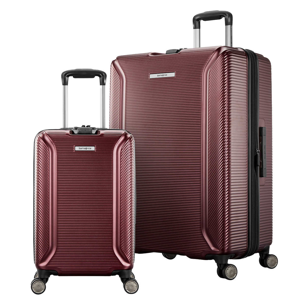 Samsonite Element XLT 2piece Hardside Set, Dark Red