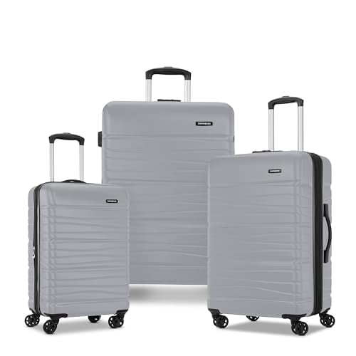 Samsonite Evolve SE Hardside Expandable Luggage, 3PC Set, 28" 24" 20", Titanium