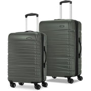 Samsonite Evolve SE Hardside Expandable with Double Spinner Wheels, 2PC SET 20/24, Army Green