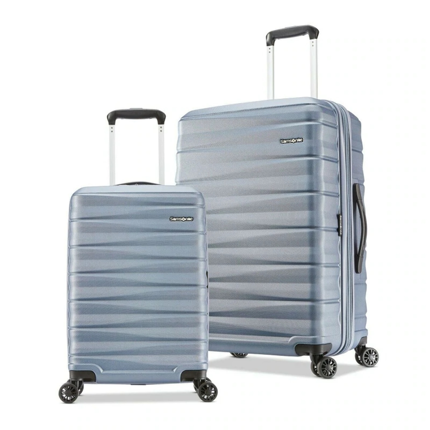 Samsonite Kingsbury Hardside Suitcase 2-Piece Luggage Set - Slate Blue - New - image 1 of 11