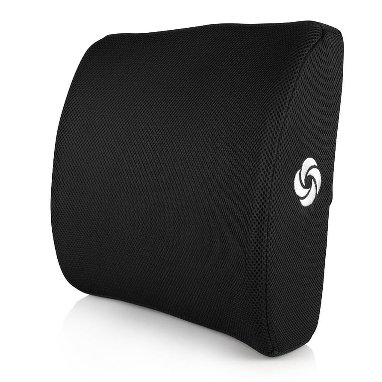 Samsonite Lumbar Support Cushion Memory Foam - Black - NEW