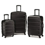 Samsonite Omni PC 3 Piece Hardside Spinner Set Black