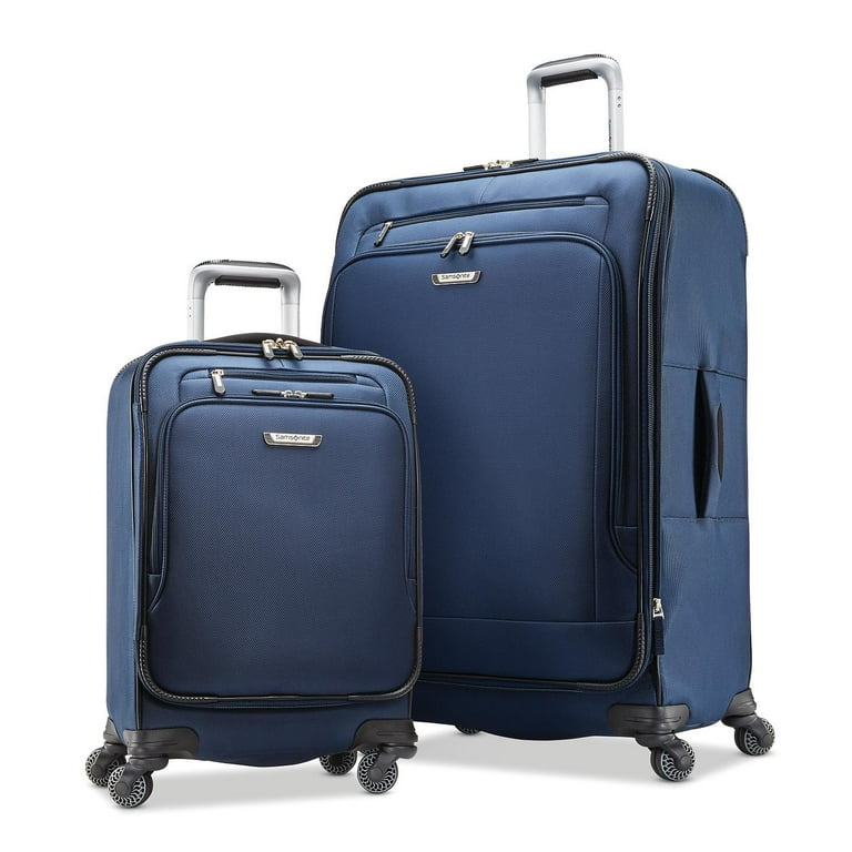 Samsonite Precision Softside 2 Piece Luggage Set Blue Walmart