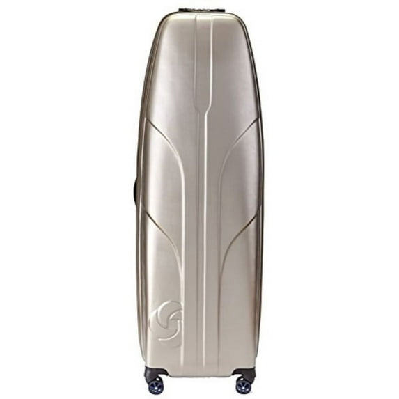 Samsonite Primo Deluxe Golf Club Case Luggage Molded Hard Travel Cover (Gold)