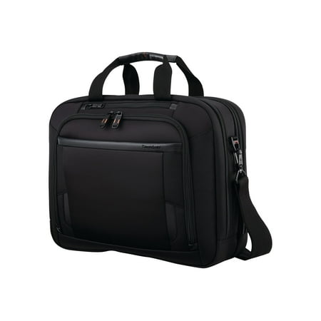 Samsonite - Pro Double Compartment Briefcase for 15.6" Laptop - Black