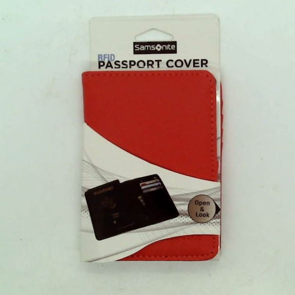 Samsonite RFID Passport Wallet, Red