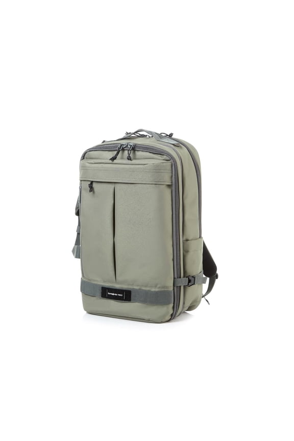 Samsonite Red Vickson 3Way Backpack 34 Cms Khakhi Polyester Premium Laptop Backpacks for Travel 17" laptop Ipad compatible