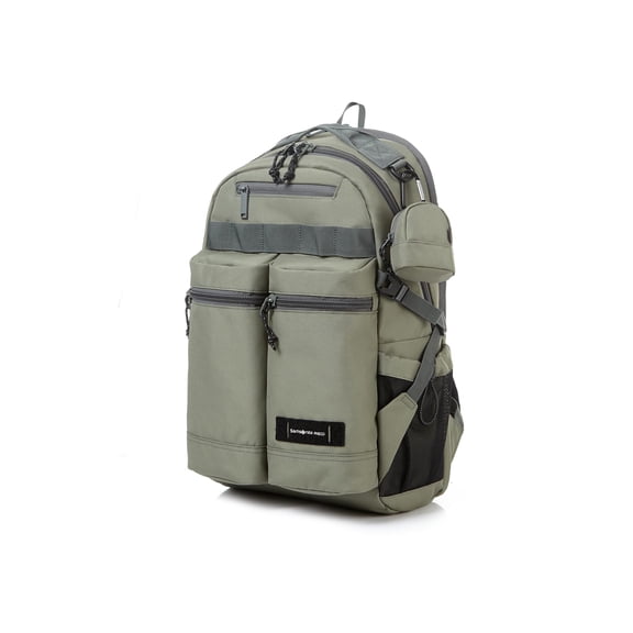 Samsonite Red Vickson Backpack 33 Cms Khakhi Polyester Premium Laptop Backpacks for Travel 17" laptop Ipad compatible