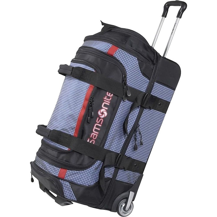 Samsonite 35 Ripstop Wheeled Duffel Bag Blue 46241-1090 - Best Buy