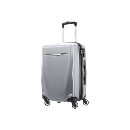 Samsonite Winfield 3 DLX Hardside Expandable Luggage with Spinners, Silver, Carry-On 20-Inch