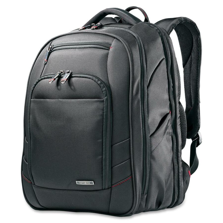 Samsonite Xenon 2 Laptop Backpack, 12.25 x 8.25 x 17.25, Nylon, Black - image 1 of 3