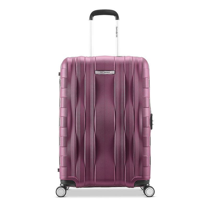 Samsonite Ziplite 5 Hardside Spinner Luggage, Dark Pink, 20-Inch Carryon