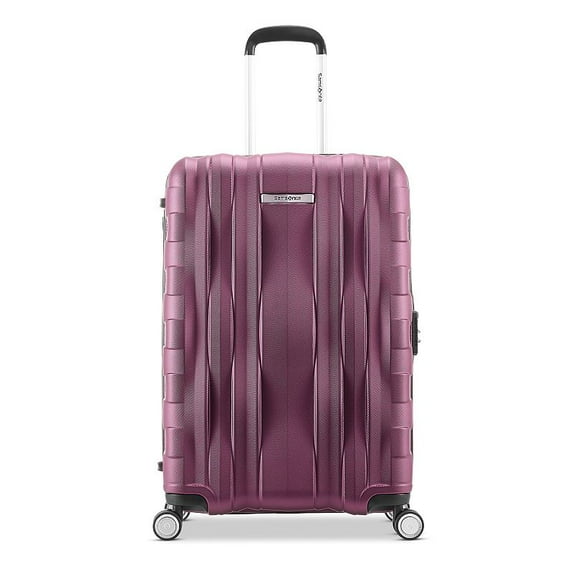 Samsonite Ziplite 5 Hardside Spinner Luggage, Dark Pink, 20-Inch Carryon