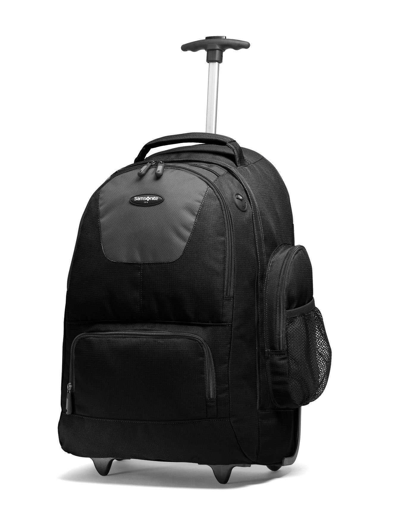 Samsonite luggage Div Rolling Backpack, 14 X 8 X 21, Black/charcoal - image 1 of 2