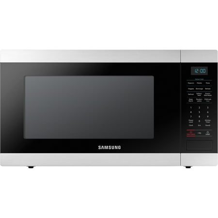 Samsung - 1.9 Cu. Ft. Countertop Microwave with Sensor Cook - Stainless Steel