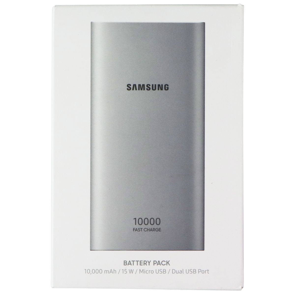 スマホアクセサリー Samsung Galaxy 15W Battery Pack 10000mAh Samsung 10,000 mAh Portable Charger, 15W Fast Charge, Dual