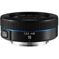 thumbnail image 1 of Samsung 16mm F/2.4 (Black) - Standard Bundle, 1 of 4