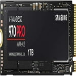 SAMSUNG 970 PRO SSD 1TB - M.2 NVMe Interface Internal Solid State Drive with V-NAND Technology (MZ-V7P1T0BW) Black/Red