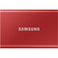 thumbnail image 1 of Samsung 1TB Portable SSD T7 USB 3.2, Red, 1 of 4