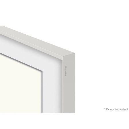Samsung (2021) 65" The Frame Customizable Bezel, Beveled White
