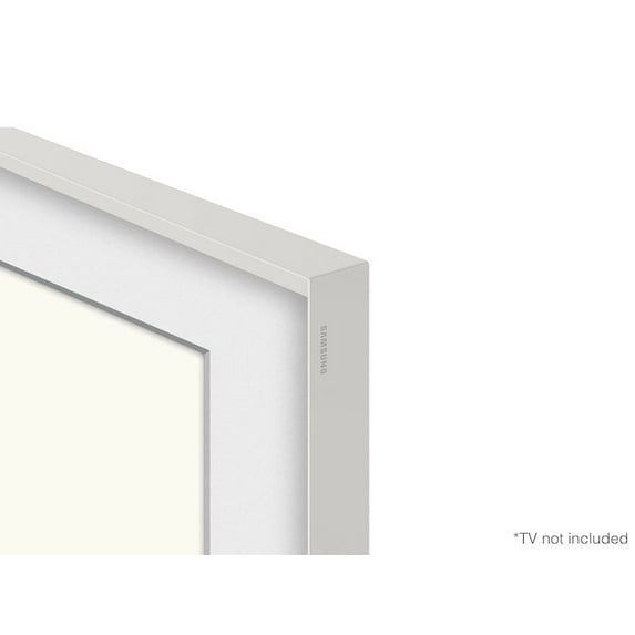Samsung (2021) 65" The Frame Customizable Bezel, Beveled White