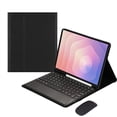 thumbnail image 1 of Samsung 2025 touch keyboard protective case, equipped with mouse and Bluetooth keyboard (black), 1 of 8