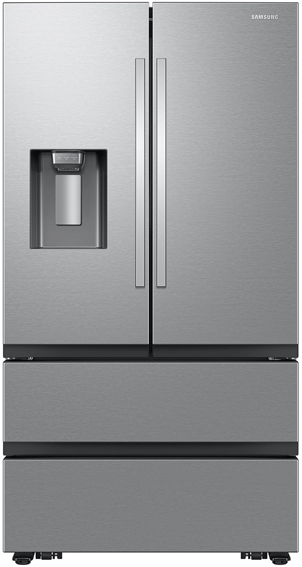 Samsung 25 cu. ft. Mega Capacity Counter Depth 4-Door French Door Refrigerator with Four Types of Ice RF26CG7400SRAA