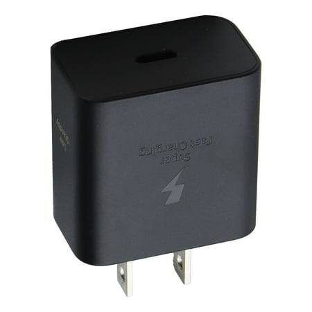 Samsung - 25W Super Fast Charging Wall Charger - Black
