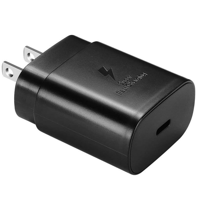 Samsung 25W USB-C Super Fast Charging Wall Charger - Black (US Version ) 