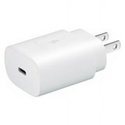 Samsung 25W USB-C Super Fast Charging Wall Charger - White US Version