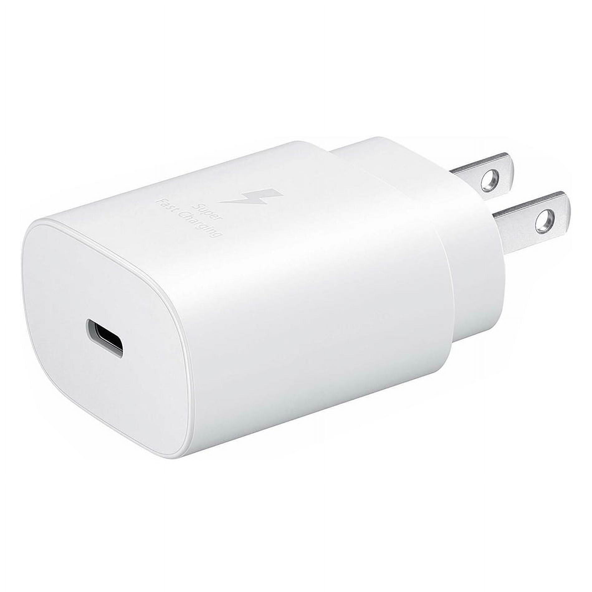 Samsung 25W USB-C Super Fast Charging Wall Charger - White (US Version )