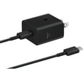 thumbnail image 1 of Samsung 25W Wall Charger Power Adapter with Cable for LG Stylo 4 - Super Fast Charging, Compact Design, Energy Efficient - iOS and Android Compatible - Black, 1 of 3