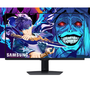 Samsung 27" Odyssey G7 4K UHD 144Hz 1ms G-Sync Gaming Monitor, HDR400, AMD FreeSync Premium, Ultrawide Game View, DisplayPort, HDMI, Height Adjustable Stand, Black
