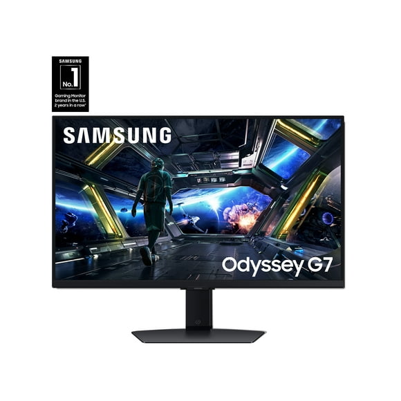 Samsung 27" Odyssey G7 (G70D) 4K UHD IPS 144Hz 1ms(GtG) Smart Gaming Monitor - LS27DG702ENXZA